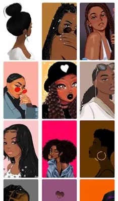 Melanin wallpapers android App screenshot 2